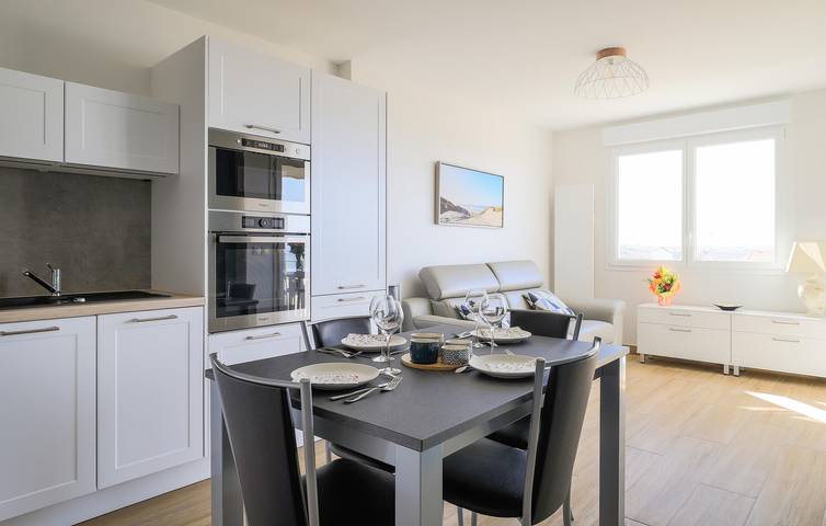 Apartamento vacacional entero, Apartamento junto a la playa con WiFi, TV y aparcamiento in Cucq, Montreuil und Umgebung