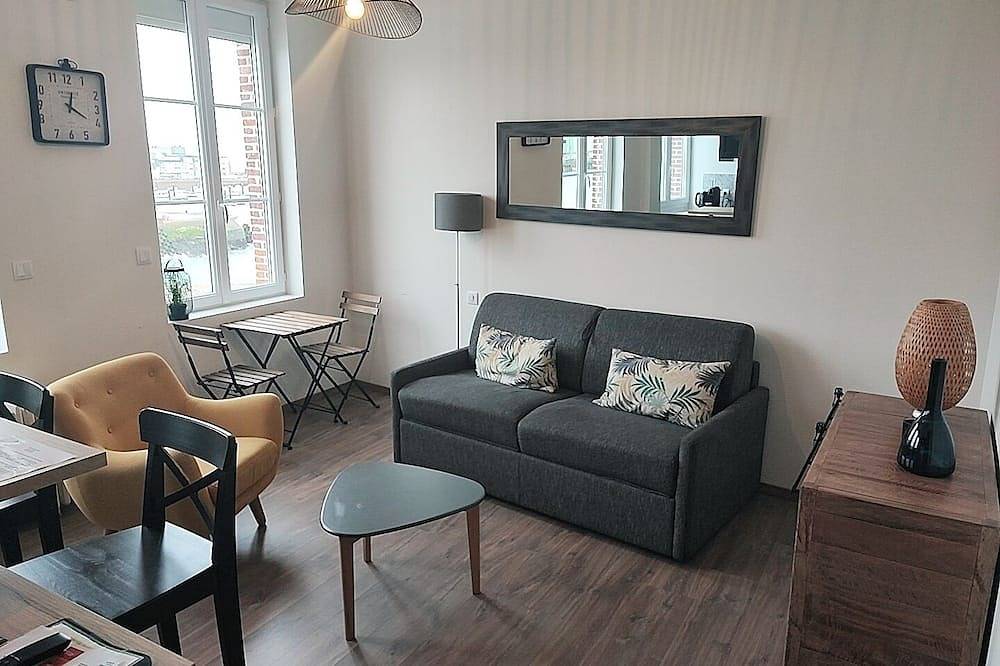 Appartement entier, Élégant Studio, face au port de plaisance et au port in Fécamp, Région du Havre