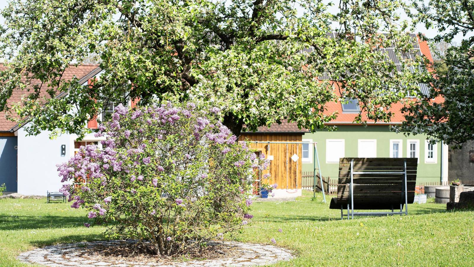 Ferienhof Gögelein -  Ferienwohnung Max (Rollstuhlgerecht) mit Wlan in Feuchtwangen, Romantische Straße