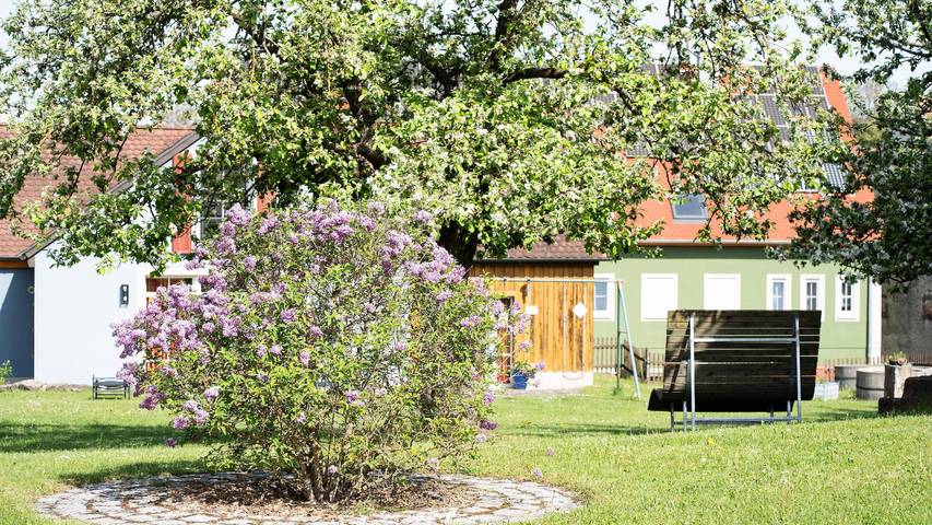 Ferienhof Gögelein - Ferienwohnung Max (Rollstuhlgerecht) mit Wlan in Feuchtwangen, Romantische Straße