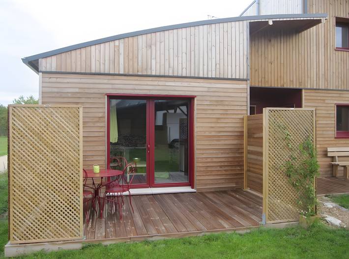 Maison de vacances pour 3 personnes, avec Jardin