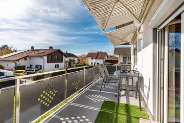 Ferienwohnung für 5 Personen, mit Balkon in Freilassing