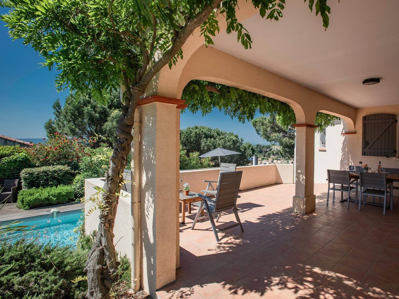Villa de luxe avec belle vue et piscine privée in Caunes-Minervois, Région de Carcassonne
