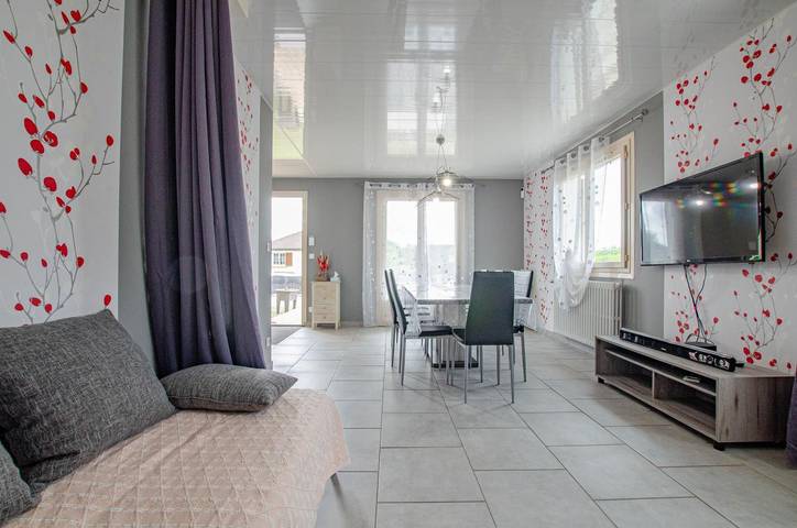 Gîte pour 6 personnes, avec jardin et terrasse, animaux acceptés dans Lac d'Amance - 4