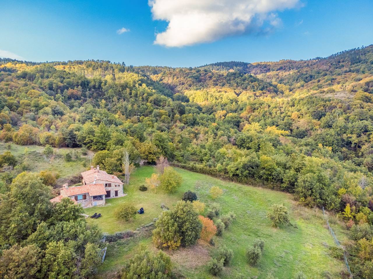 Bellavista + Villi in Montieri, Provincia di Grosseto