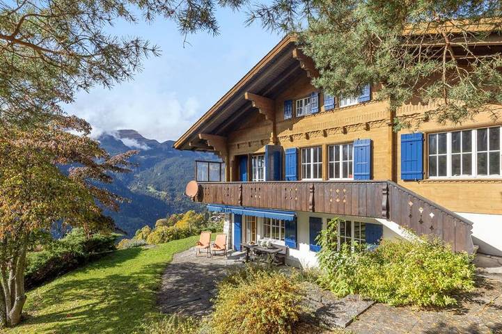 Ferienhaus für 10 Personen, mit Balkon in Lauterbrunnen