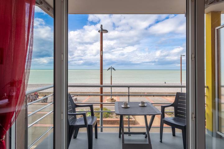 Appartement de vacances pour 4 personnes, avec Balcon à Mers-les-Bains