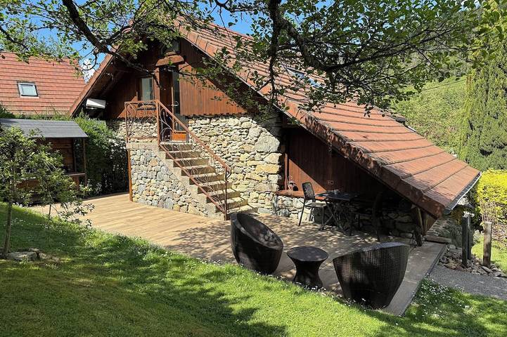 Gîte pour 4 personnes, avec jardin et balcon