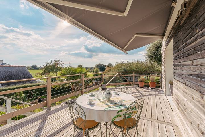 Ferienhaus für 4 Personen, mit Terrasse und Garten in Baden