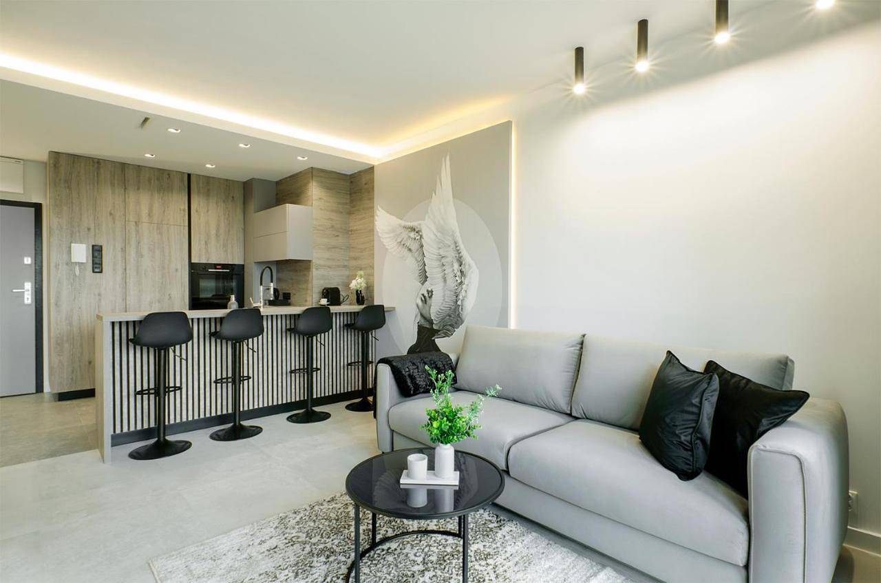 Cały apartament, Sky Home- Penthouse Sky -Manufaktura, Bezpłatny, Parking, Klimatyzacja, Dostęp na Kod in Łódź, Województwo łódzkie