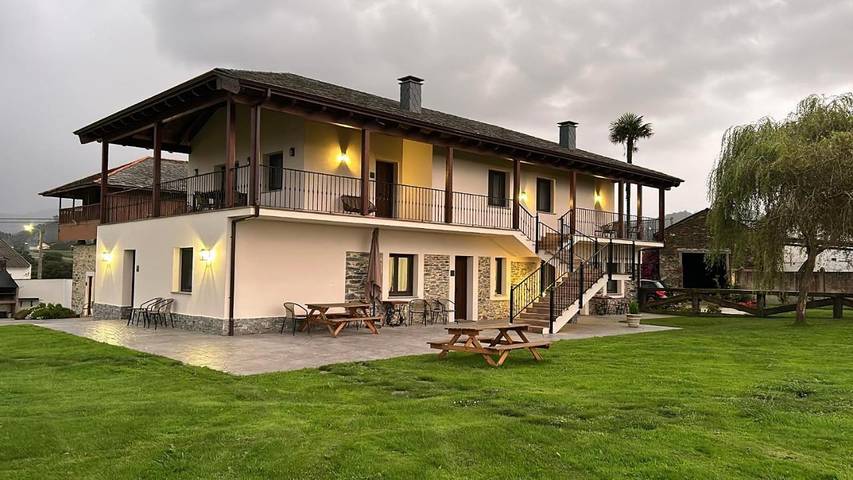 Casa rural para 3 personas, con Terraza además de Jardín y Vistas en Valdés 