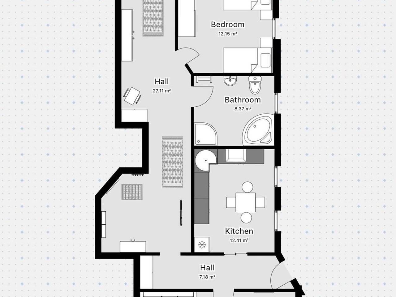 Ganze Ferienwohnung, Feriendomizil Zum Storchennest - Appartement/Fewo, Dusche u. Bad, Wc, 2 Schlafräume in Ohmbach, Saar-Nahe-Bergland