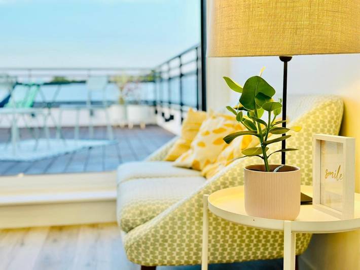 Gîte pour 2 personnes, avec Terrasse et Vue à Donville-les-Bains - 2