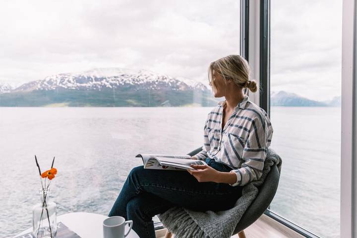 Ferienhaus für 2 Personen, mit Ausblick in Lyngen - 2