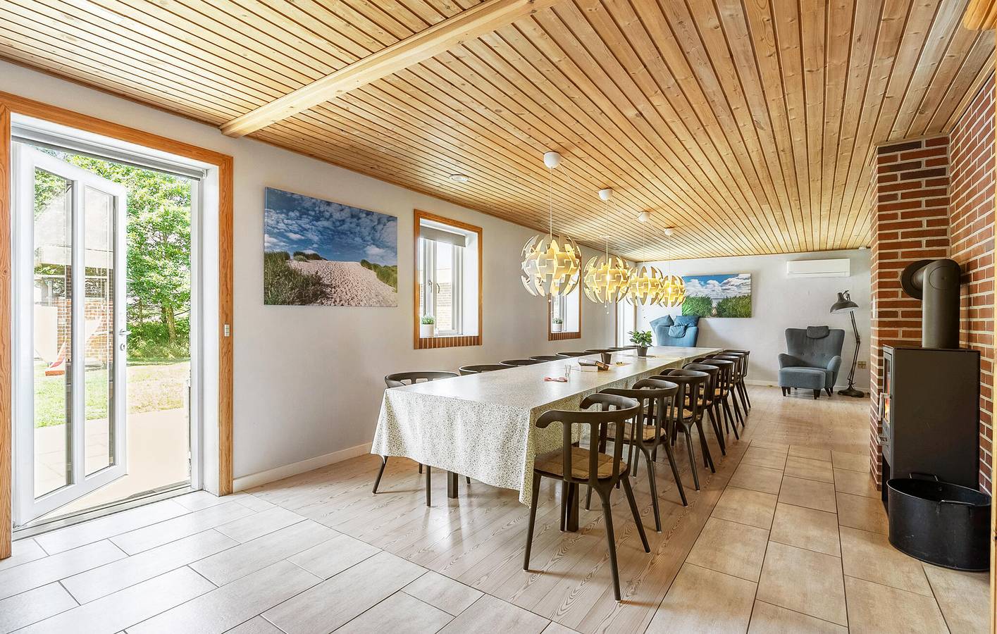 Feriehus for 16 personer med hage in Bolilmark, Rømø