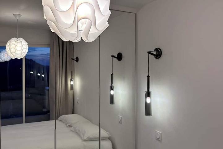 Ganze Wohnung, Appartement Contemporain Rénové Entre Terre et mer Avec Piscine in Calenzana, Calvi und Umgebung