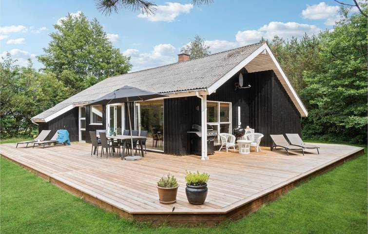 Ferienhaus für 6 Personen, mit Terrasse in Østre Sømarken