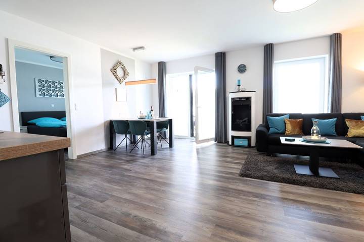 Ferienwohnung für 3 Personen, mit Sauna und Garten sowie Ausblick - 1