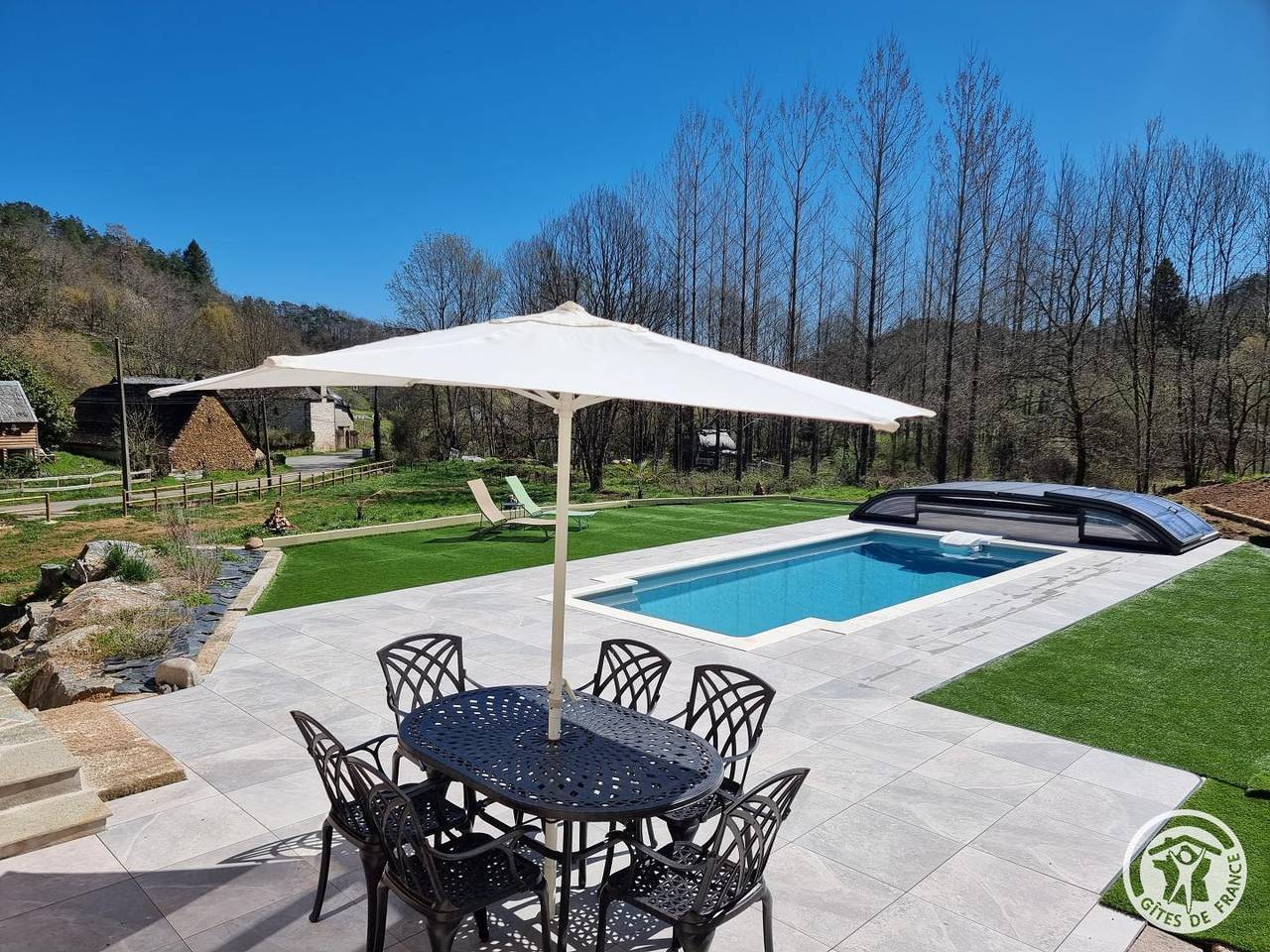 Gîte für 6 Personen mit Garten in Argentat-sur-Dordogne, Tulle und Umgebung