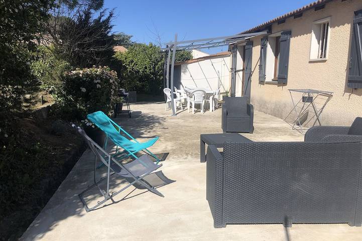 Maison de vacances pour 8 personnes, avec terrasse et jardin