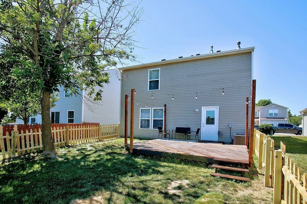 5 Mins to Ruoff+Dog Friendly+Fenced yard+Fast Wifi in Noblesville, Hamilton County