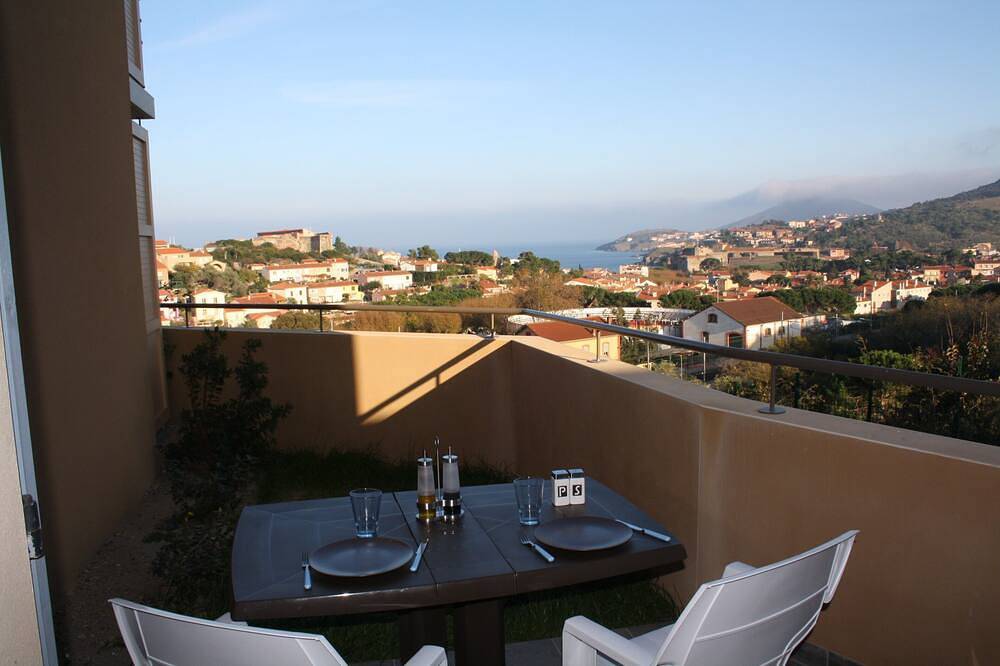 Apartamento entero, T2 nueva terraza Collioure con vista panorámica al mar in La Côte Vermeille, Colliure