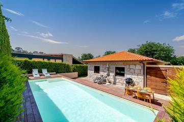Gîte pour 6 personnes, avec piscine et jardin, animaux acceptés dans Venade