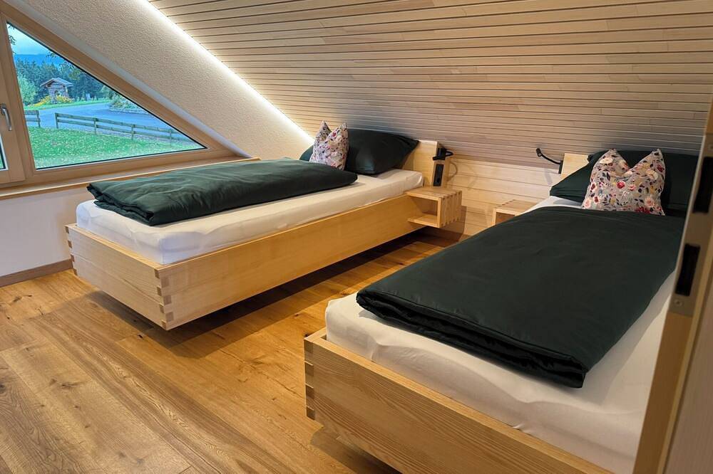 Lindenhof Chalet Spatzennest mit eigener Sauna im schönen Westallgäu in Scheidegg, Bayerisch Schwaben