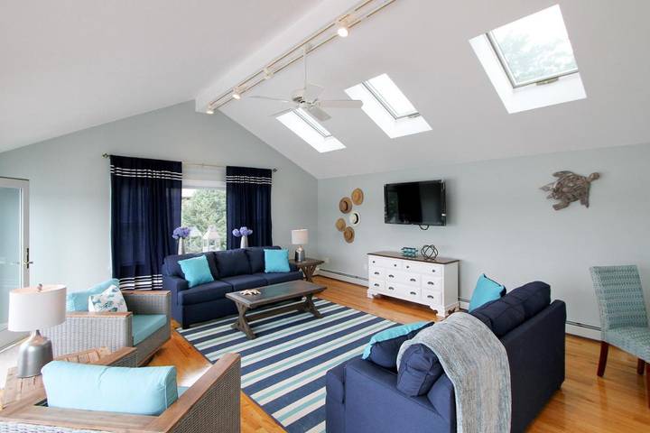 Bungalow für 6 Personen, mit Ausblick und Terrasse, mit Haustier in Cape Cod