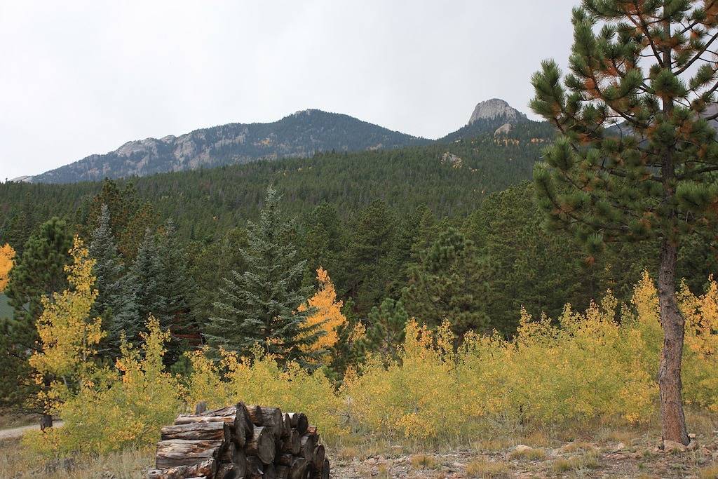Gemütliche und ruhige romantische Abgeschiedenheit mit herrlichem Bergblick in Meeker Park, Allenspark