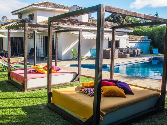 Ferienhaus für 19 Personen, mit Garten und Balkon in Marbella - 3