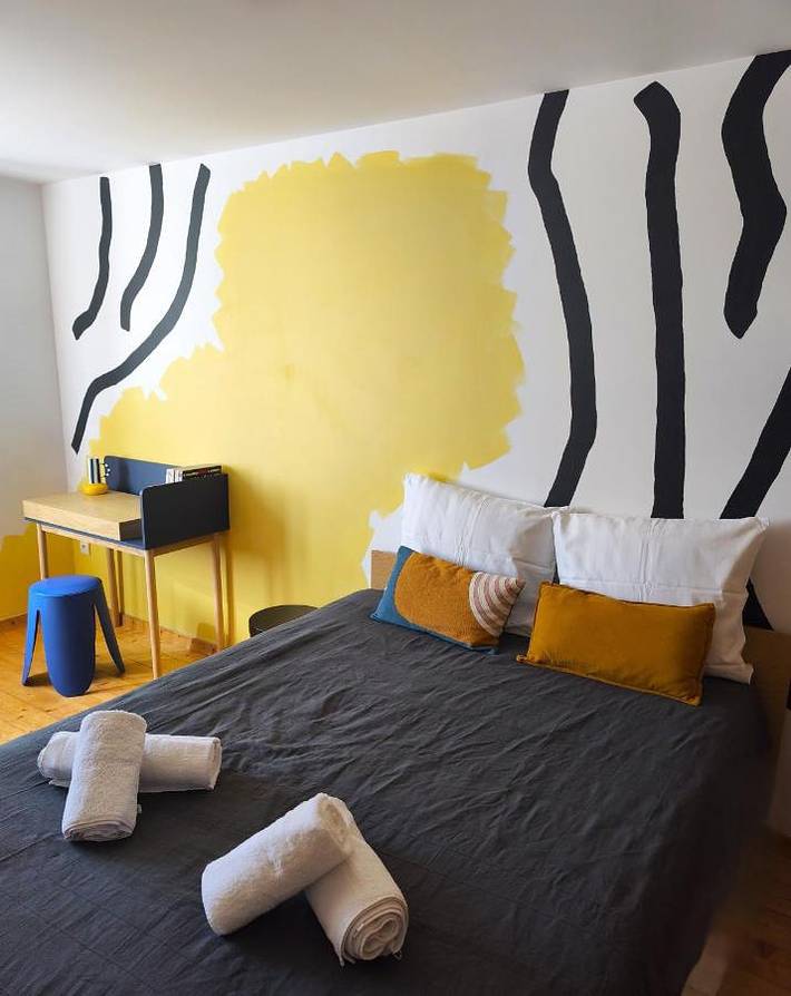 Appartement de vacances pour 6 personnes, avec Terrasse ainsi que Jardin et Vue