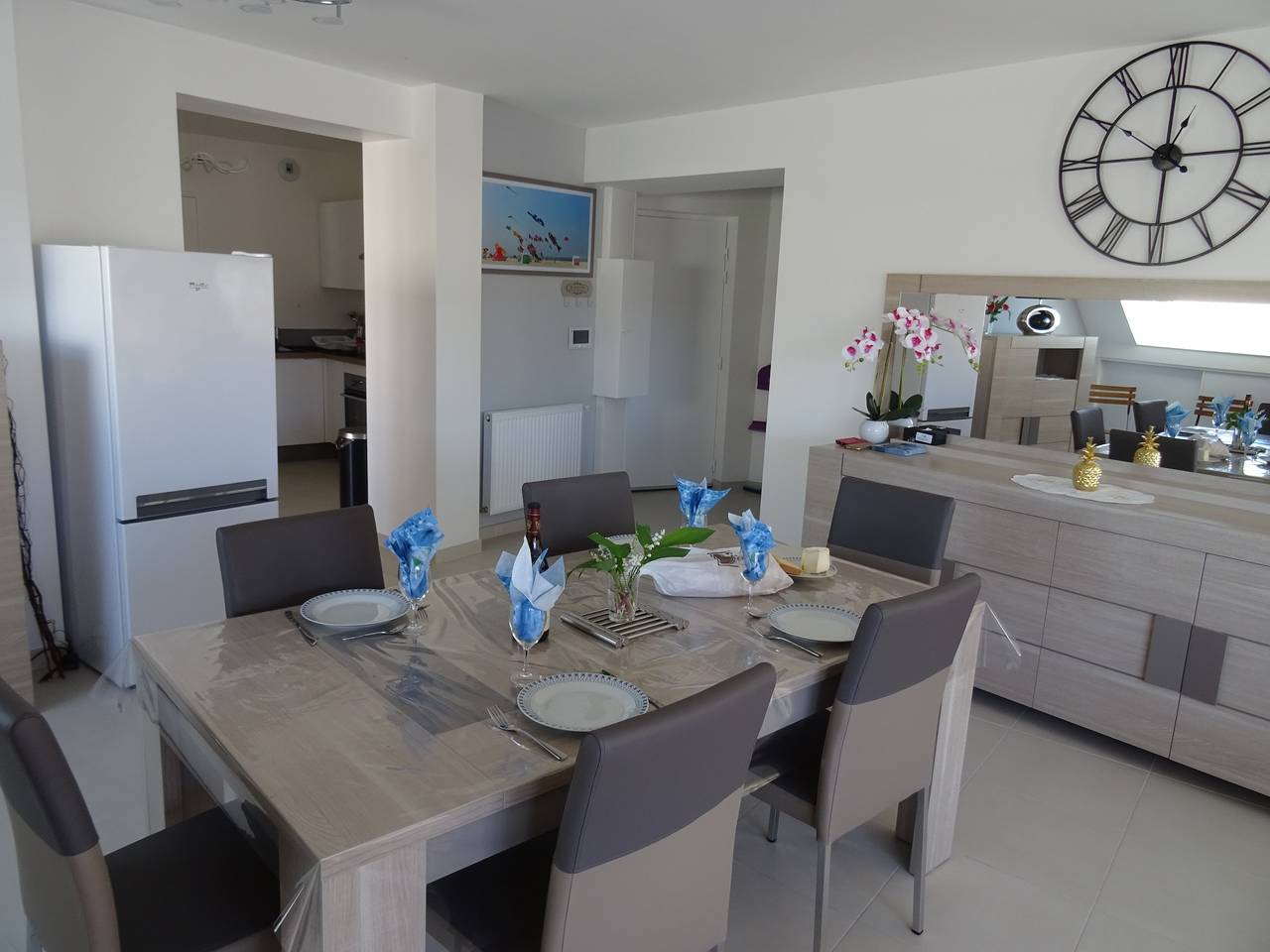 Appartement entier, Appartement convivial à Berck avec vue sur mer (72m²) + Balcon in Berck Plage, Berck