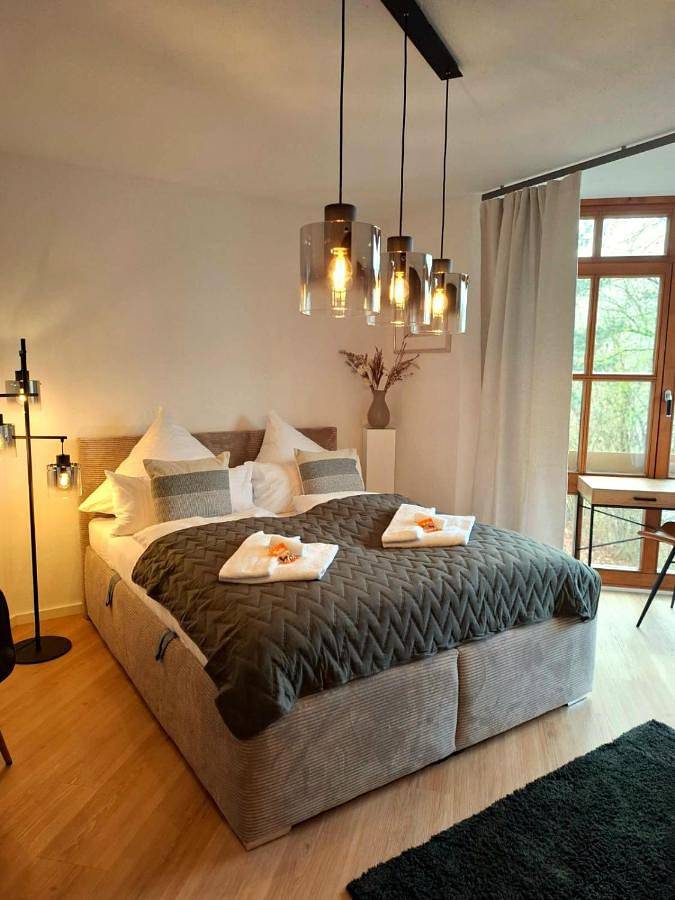 Ferienwohnung für 2 Personen, mit Ausblick und Garten sowie Terrasse, mit Haustier - 1