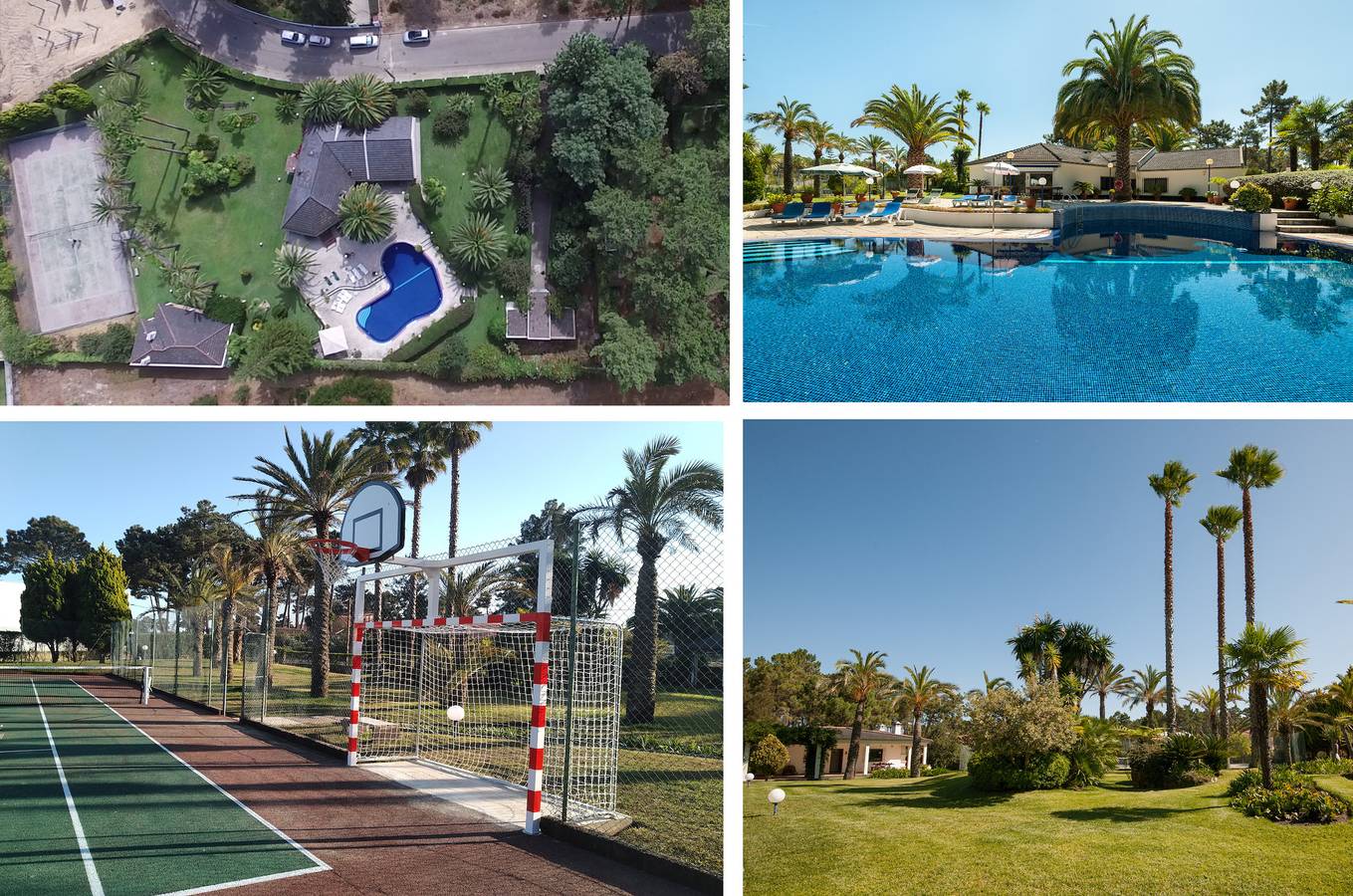 Magnifique Villa mit großem Pool, Tennisplatz und exotische Garten in Aroeira, Corroios