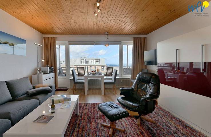Ferienwohnung für 4 Personen, mit Balkon auf Wangerooge - 2