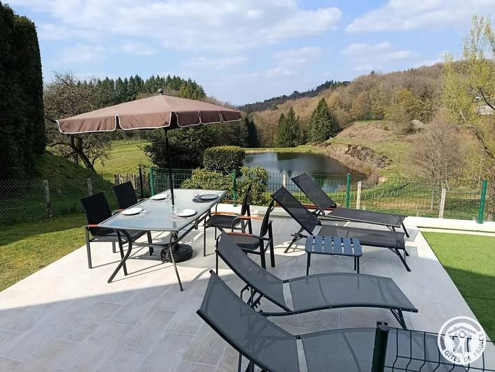 Gîte de France 4 Personen in Gimel-les-Cascades, Tulle und Umgebung