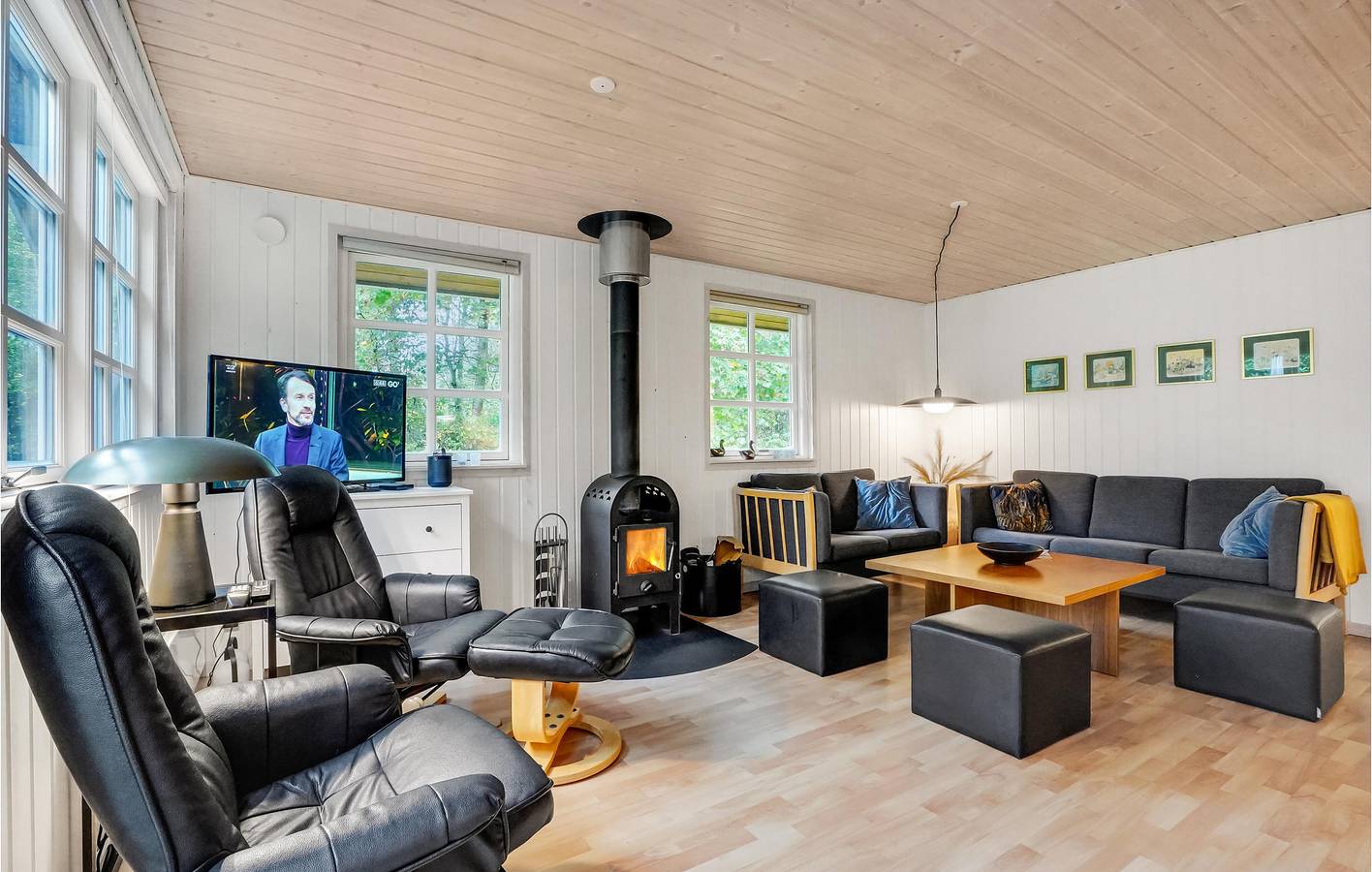Ferienhaus für 6 Personen mit Terrasse in Thyholm, Oddesund