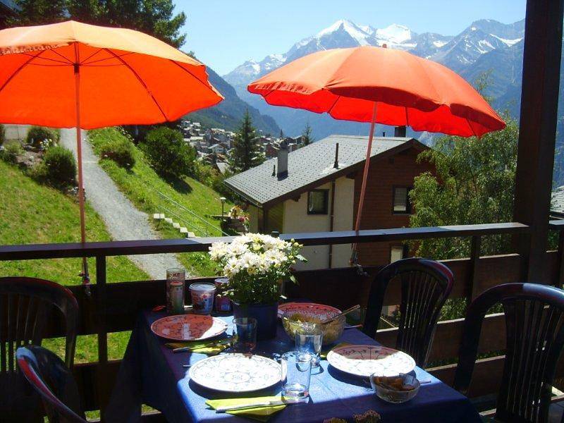Ganze Ferienwohnung, Residence Fewo Sarah - 6-Bettwohnung in Grächen, Walliser Alpen