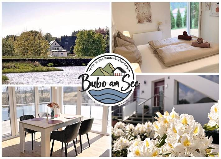 Ferienwohnung für 4 Personen, mit Balkon und Terrasse sowie Seeblick und Ausblick in Buntenbock