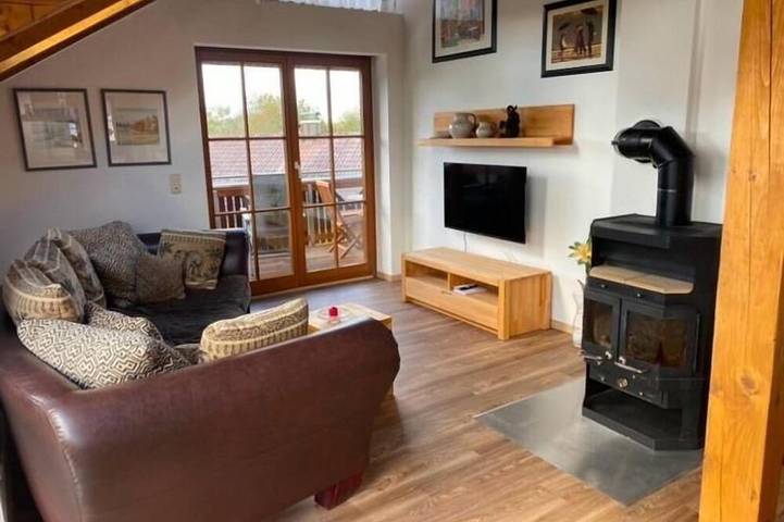 Ferienwohnung für 6 Personen, mit Garten