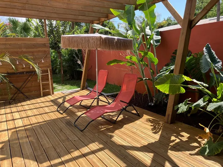 Maison de vacances pour 3 personnes, avec jardin - 1
