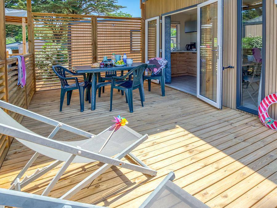 Camping Park Er Lann - Mobile home 6 persons - Family 6 persons in Saint-Pierre-Quiberon, Côte des Mégalithes