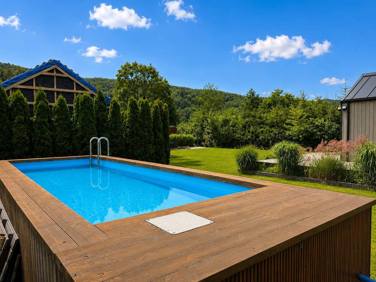 Zacisze Beskidu - House with Sauna, Hot Tub & Pool in Karpaty (Polska)