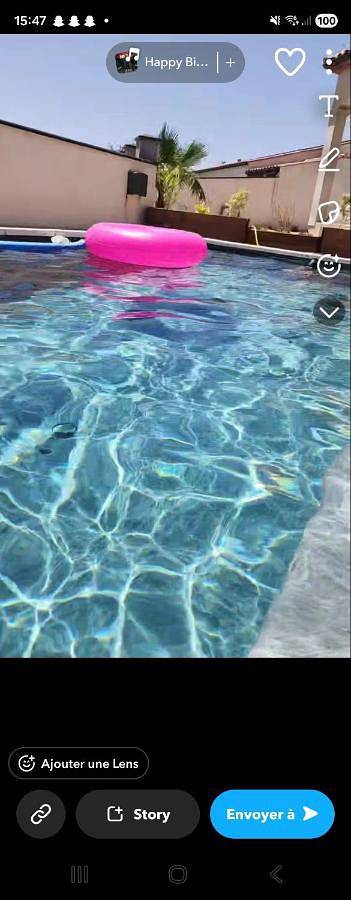 Location de vacances pour 8 personnes, avec terrasse et piscine à Pennautier - 2