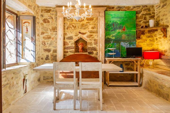 Ganze Wohnung, Apartment „Casa Pereta“ mit privater Terrasse und Wlan in Magliano in Toscana, Grosseto Provinz