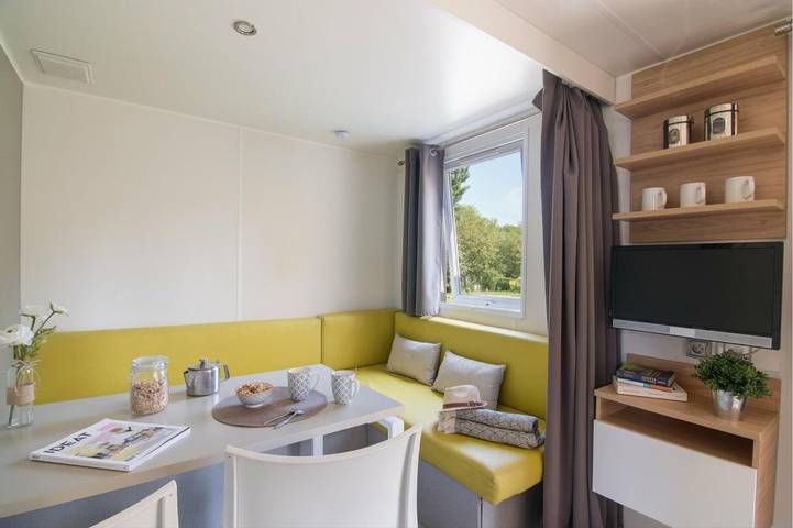Mobil home pour 2 personnes, avec piscine et jardin à Maisons-Laffitte - 4