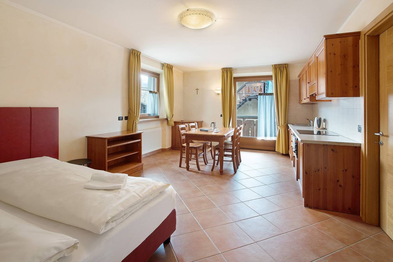 Ganzes Studio, Ferienwohnung 'Chalet Anna Stella Alpina' mit Bergblick, Balkon und Wlan in Livigno (Stadt), Livigno