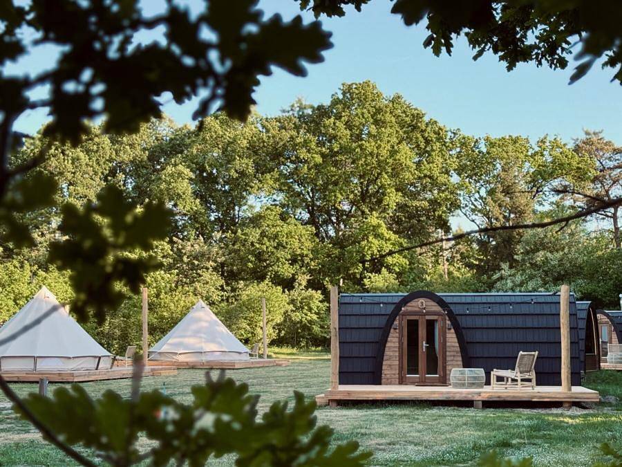 Thuysgrond - Tent 2 personen - Bell tent in Bergeijk, Noord-Brabant