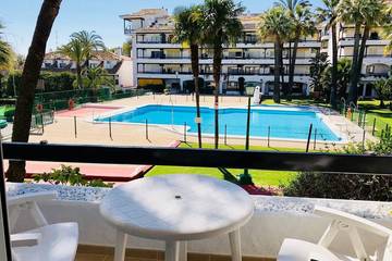 view of accommodation